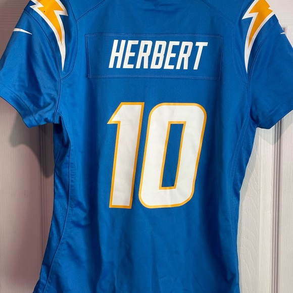 LA Chargers-   Herbert Nike/Blue Jersey Women Size M NWT  Read description - Picture 2 of 6